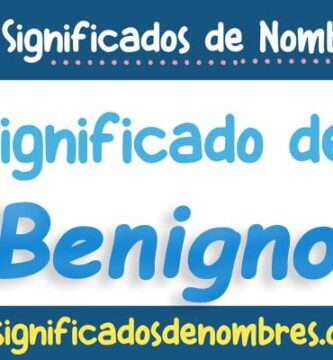 Significado de Benigno