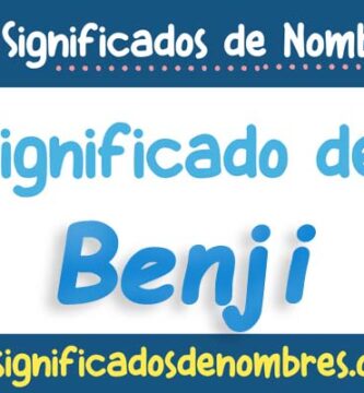 Significado de Benji