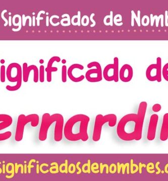 Significado de Bernardina