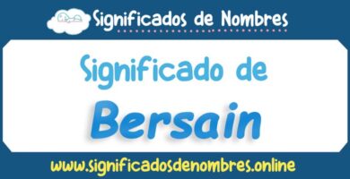 Significado de Bersain