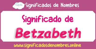 Significado de Betzabeth