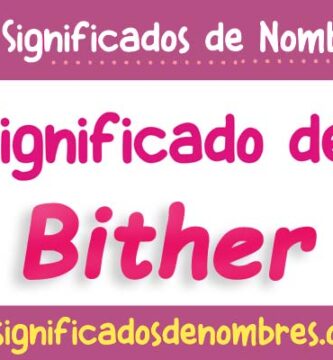 Significado de Bither