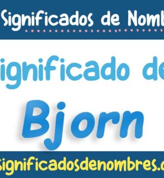 Significado de Bjorn