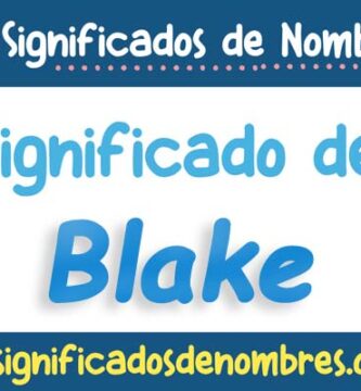Significado de Blake