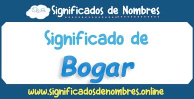 Significado de Bogar