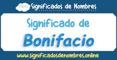 Significado de Bonifacio