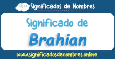 Significado de Brahian