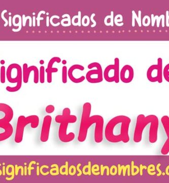 Significado de Brithany
