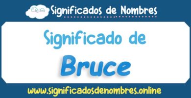 Significado de Bruce