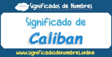 Significado de Caliban