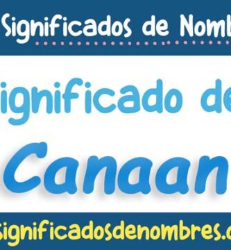 Significado de Canaan