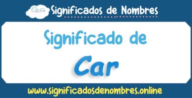 Significado de Car
