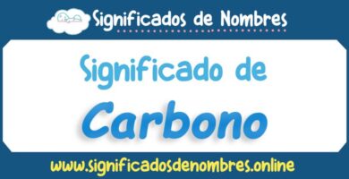 Significado de Carbono