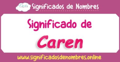 Significado de Caren