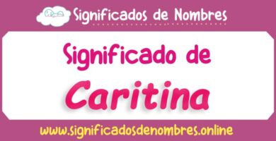 Significado de Caritina