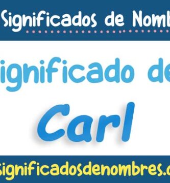 Significado de Carl