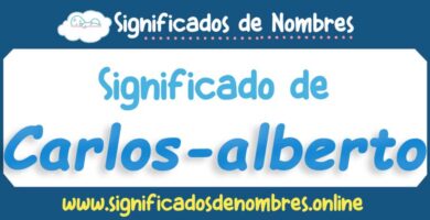 Significado de Carlos Alberto