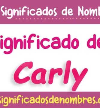 Significado de Carly