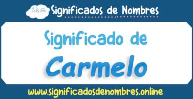 Significado de Carmelo