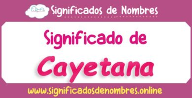 Significado de Cayetana