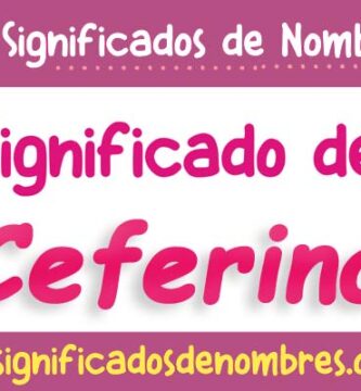 Significado de Ceferina