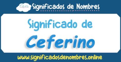 Significado de Ceferino