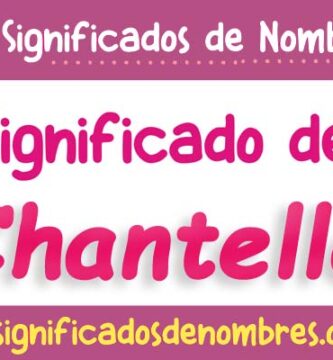 Significado de Chantelle