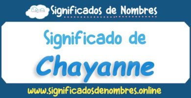 Significado de Chayanne