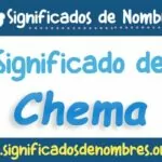 Significado de Chema