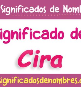 Significado de Cira