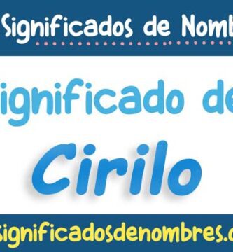 Significado de Cirilo