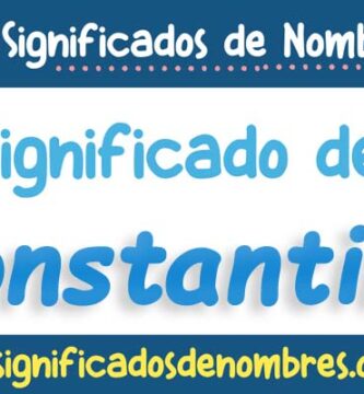 Significado de Constantine