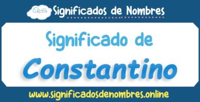 Significado de Constantino