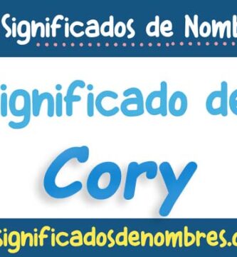 Significado de Cory