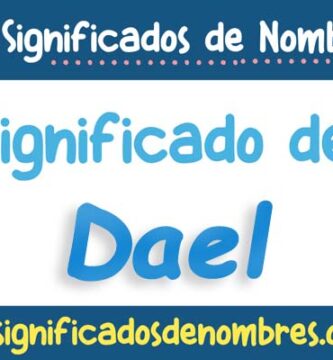 Significado de Dael