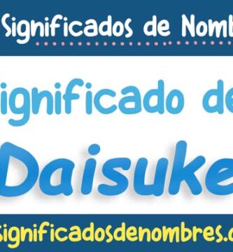 Significado de Daisuke