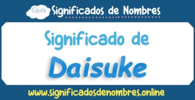 Significado de Daisuke