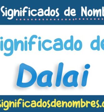 Significado de Dalai