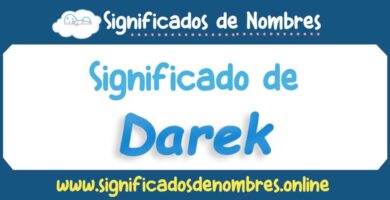 Significado de Darek