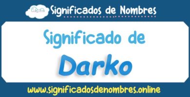 Significado de Darko