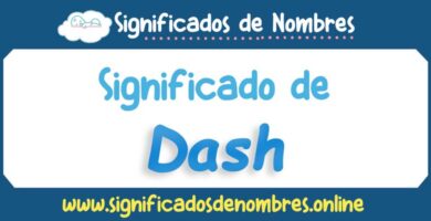 Significado de Dash