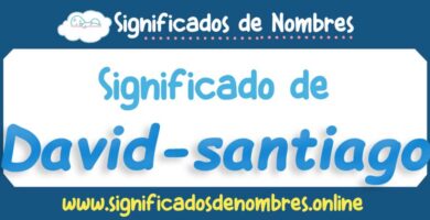 Significado de David Santiago