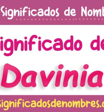 Significado de Davinia