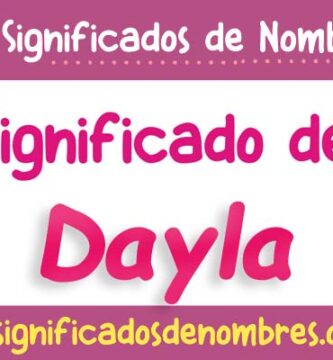 Significado de Dayla