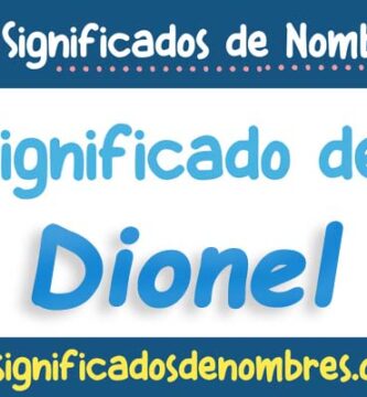 Significado de Dionel