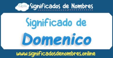 Significado de Domenico