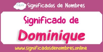 Significado de Dominique