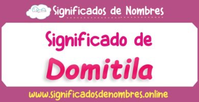 Significado de Domitila