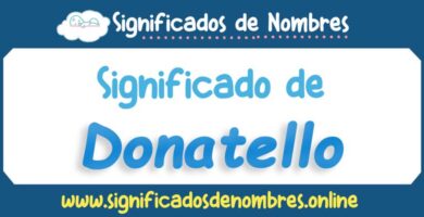 Significado de Donatello