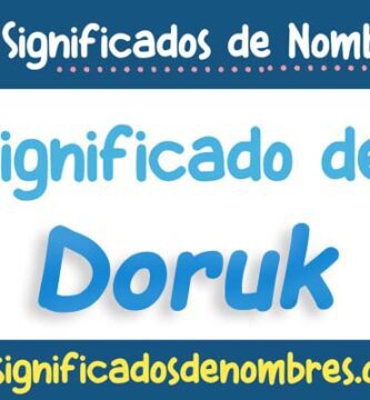 Significado de Doruk